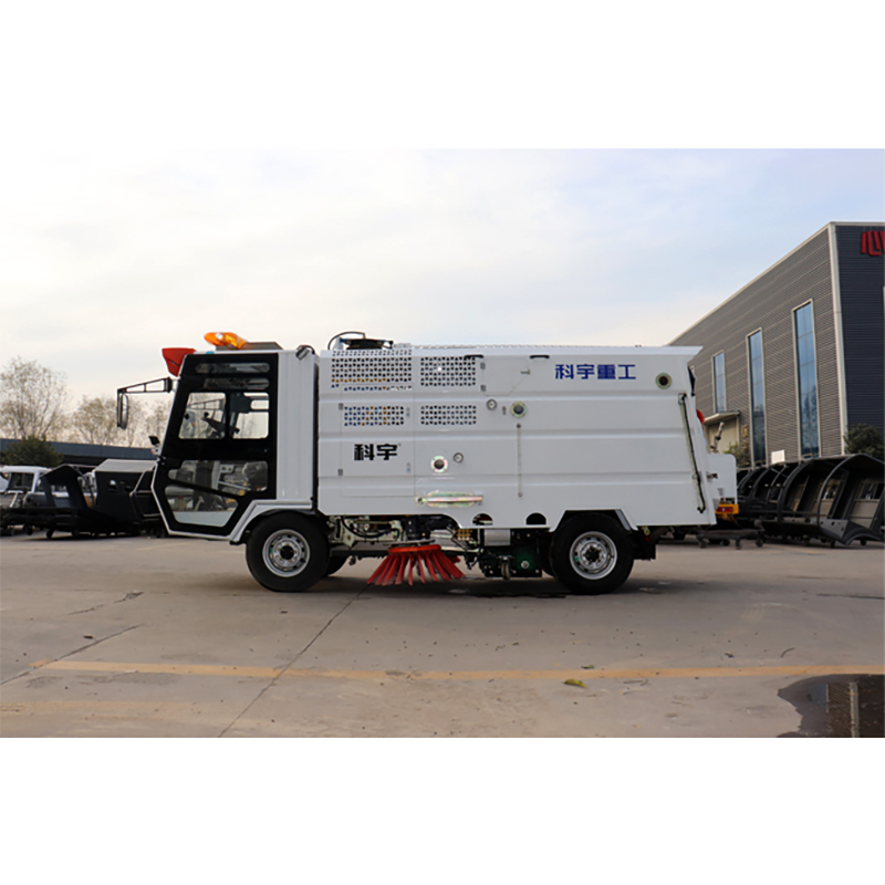 New design four wheels cleaner floor sweeper trucks made in China