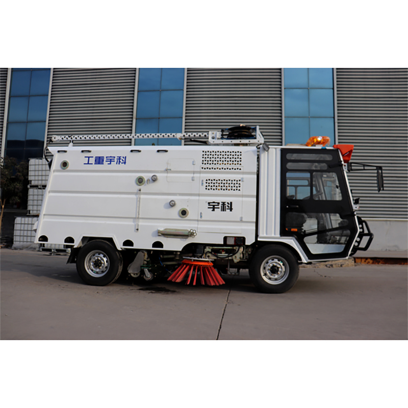 New design four wheels cleaner floor sweeper trucks made in China