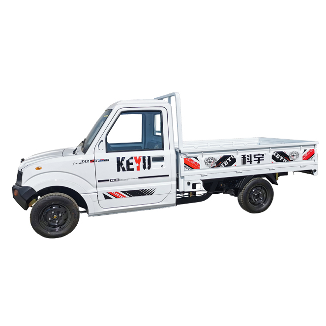 Electric Truck with Cargo