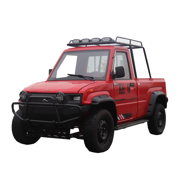 sell China brand new upgrade led light mini EV electric pickup truck