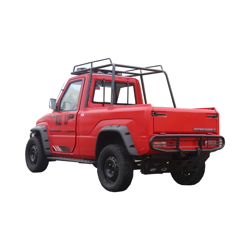 sell China brand new upgrade led light mini EV electric pickup truck