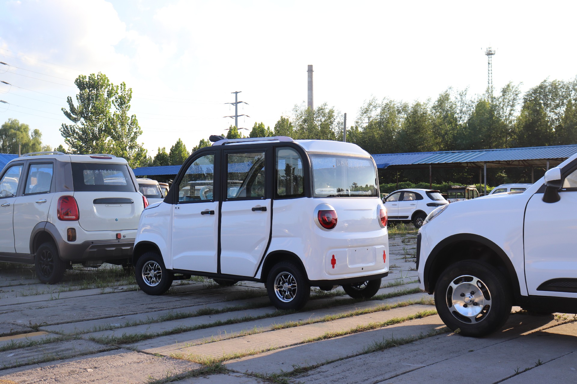 FD-4 enclosed cars mini electric car  Direct sales of elderly four-wheel scooters