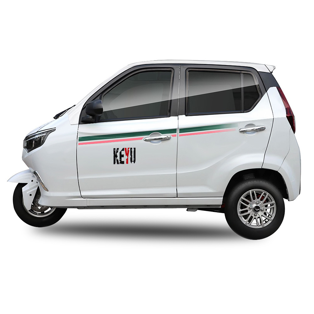 Keyu 2025 New Authentic EEC Closed X5 60V 80AH 3000W 45KMH Electric Tricycles