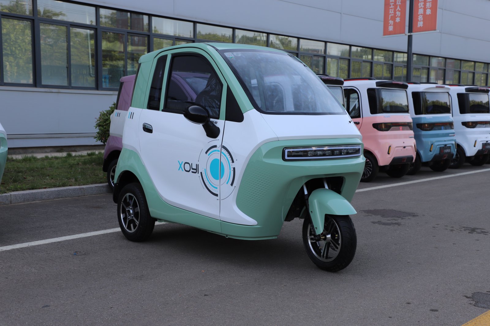 Keyu Open Body A801 60V 1500W  800W Electric Tricycles